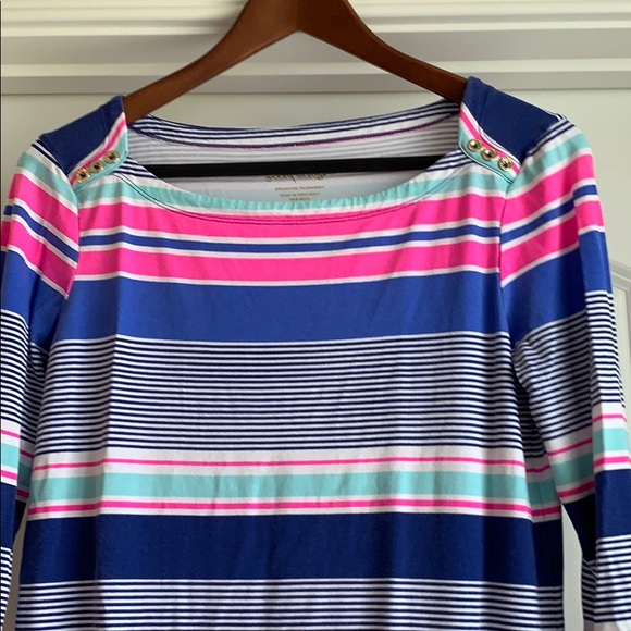 Lilly Pulitzer Stripped Dress - Size Medium - Picture 2 of 3